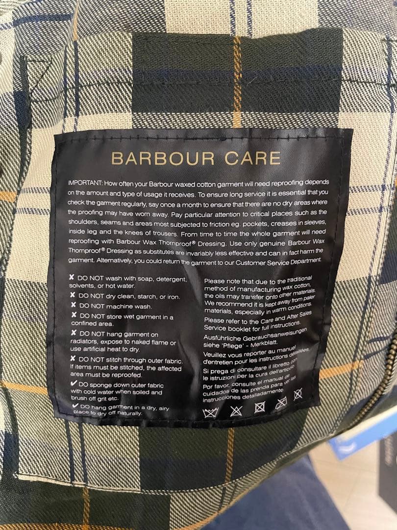 Barbour バブアー BEDALE SL 32