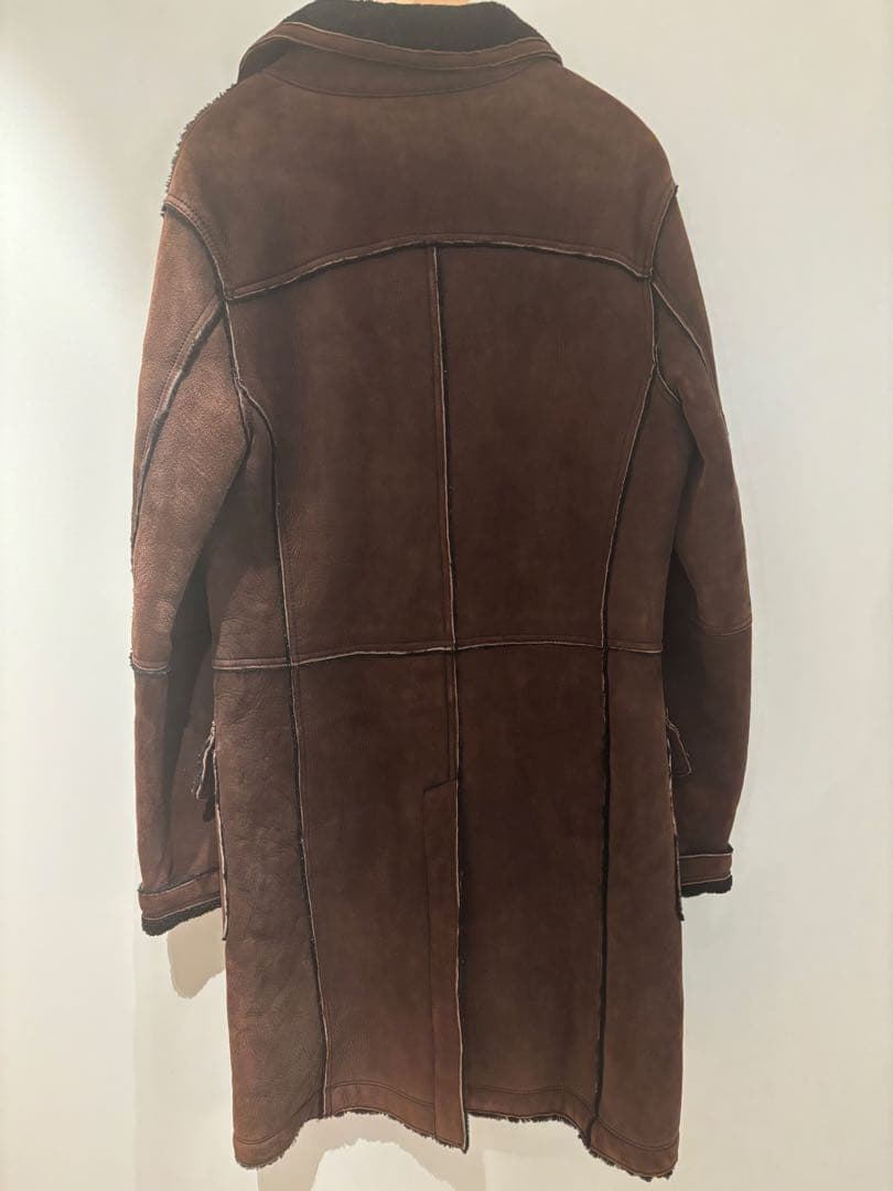 D&G スエードブラウンジャケット Lサイズ（48）