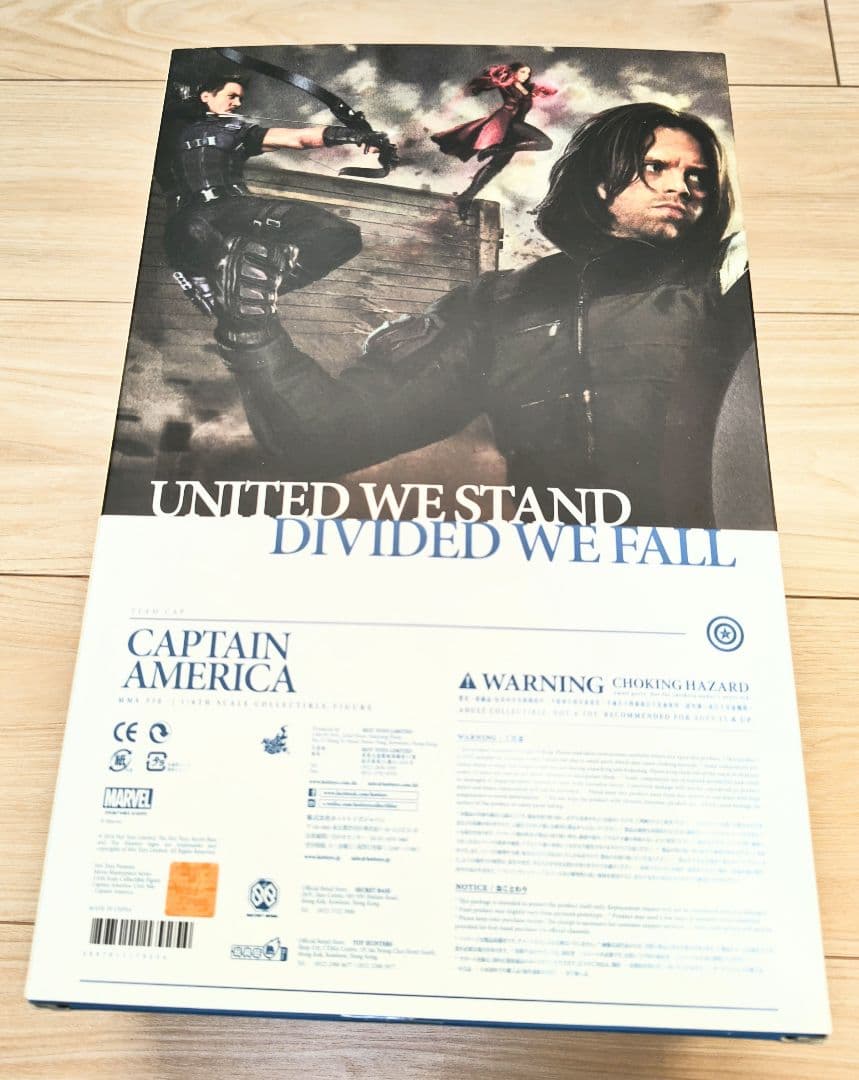 【開封美品】ホットトイズ　シビル・ウォー　キャプテンアメリカ