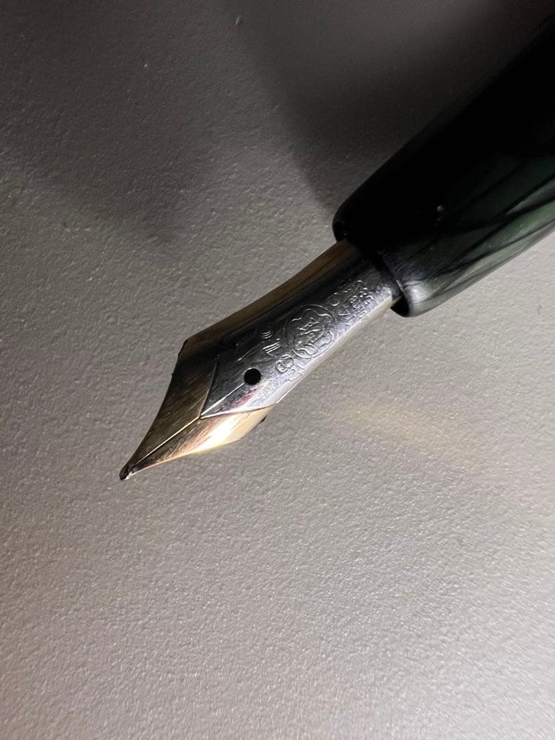 超希少 モンブラン マスターピース 644N 万年筆ペン先14C/585 可動品