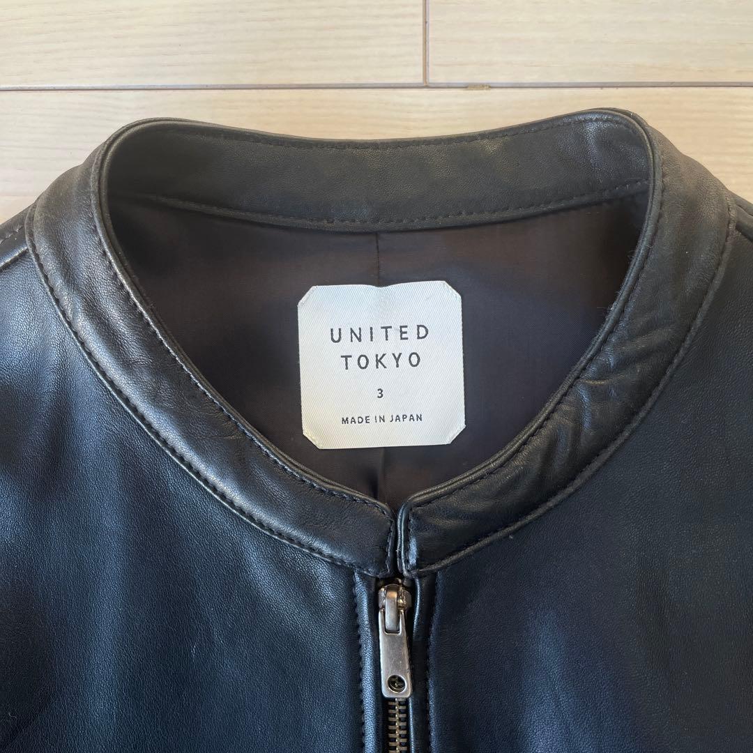 Z*様 UNITED TOKYO ラムレザー　3 美品