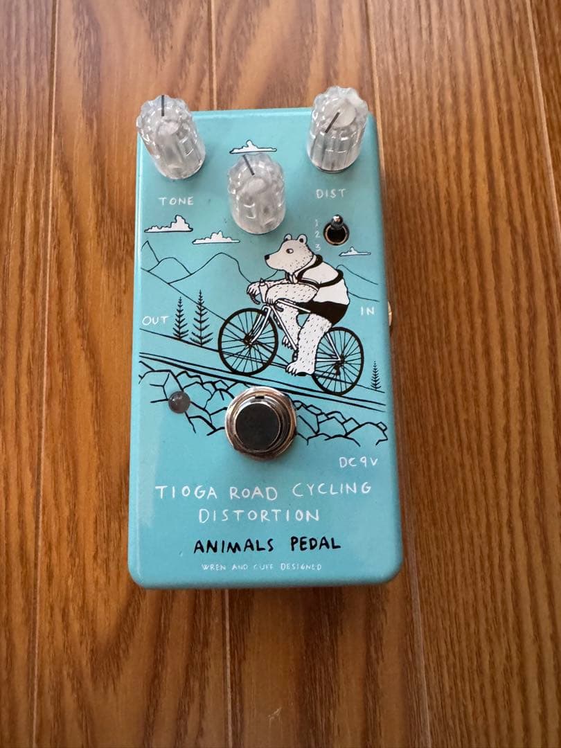 ギター Animals Pedal TiogaRoadCyclingDistortion