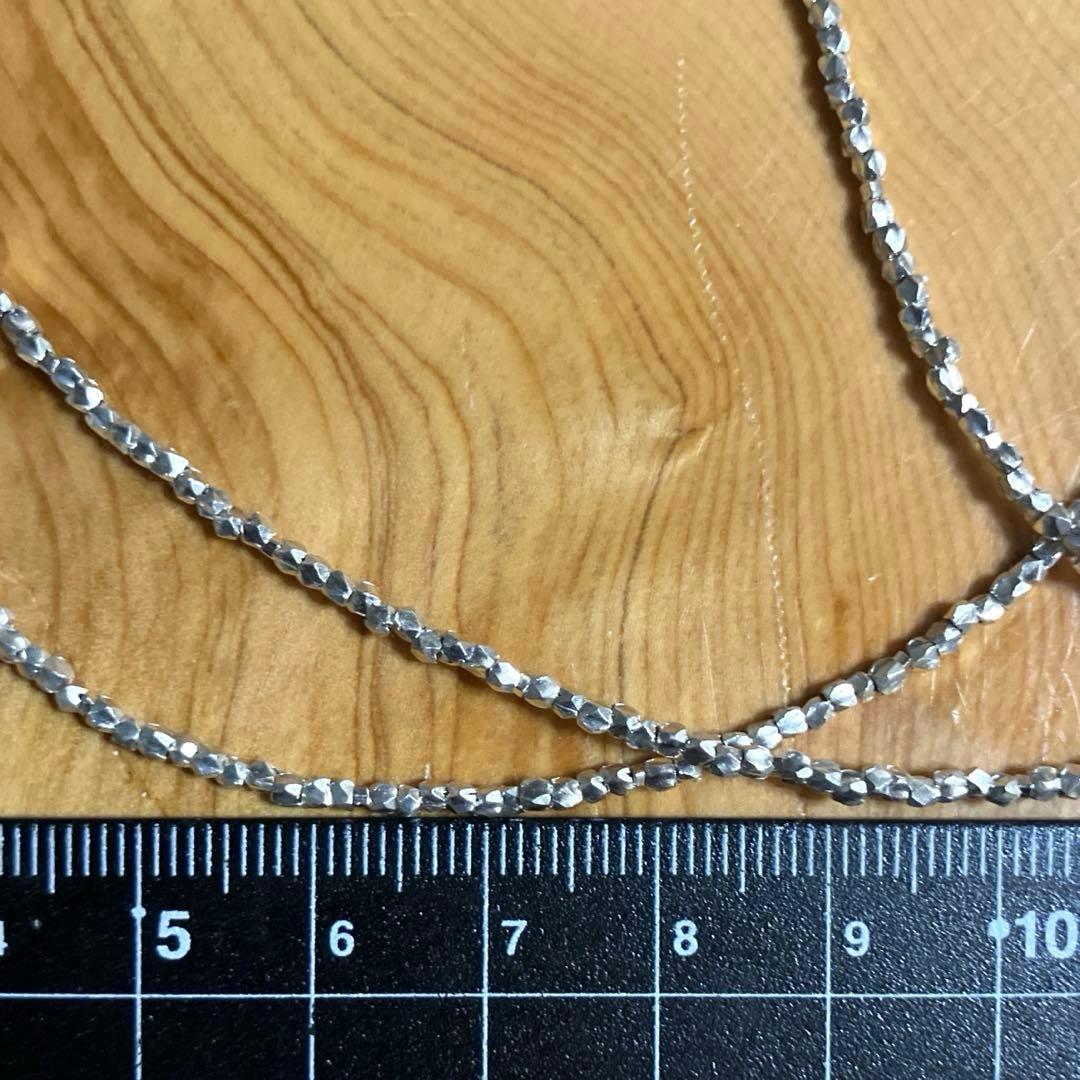 りゅうりゅう様御専用カレンシルバーフリースタイル　ロングネックレス110cm