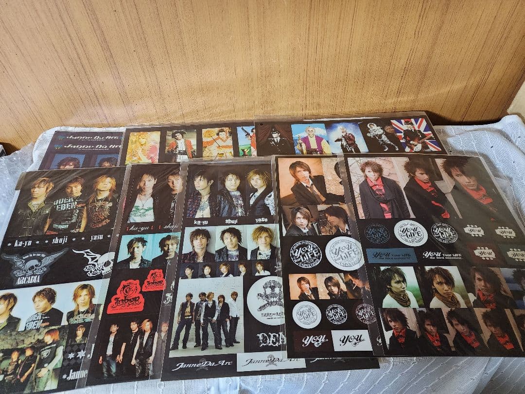 Janne Da Arc ステッカー 8枚 まとめ売り 未使用