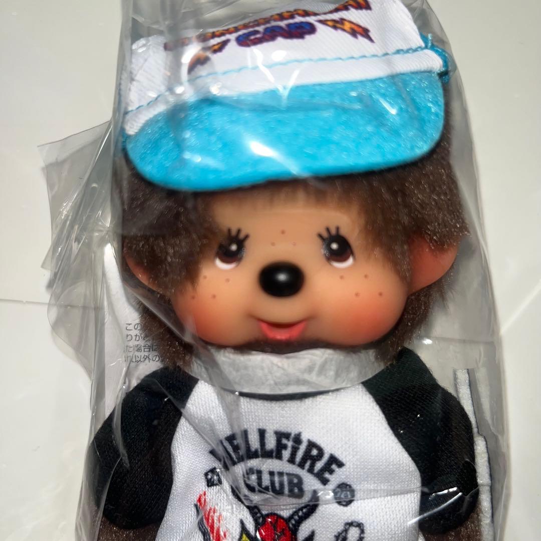 新品未使用 モンチッチ キーチェーン ストレンジャーシングス コラボ