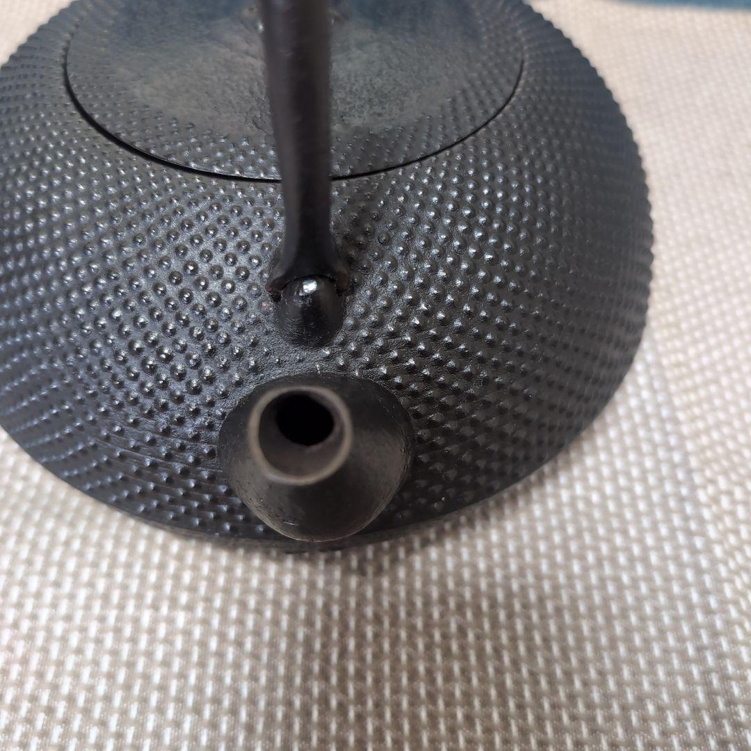 釜定　鉄瓶　新珠　あられ　南部鉄器