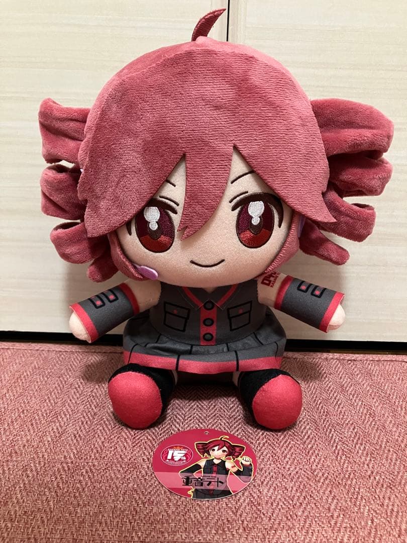 重音テト マスコット ぬいぐるみ ラウンドワン限定