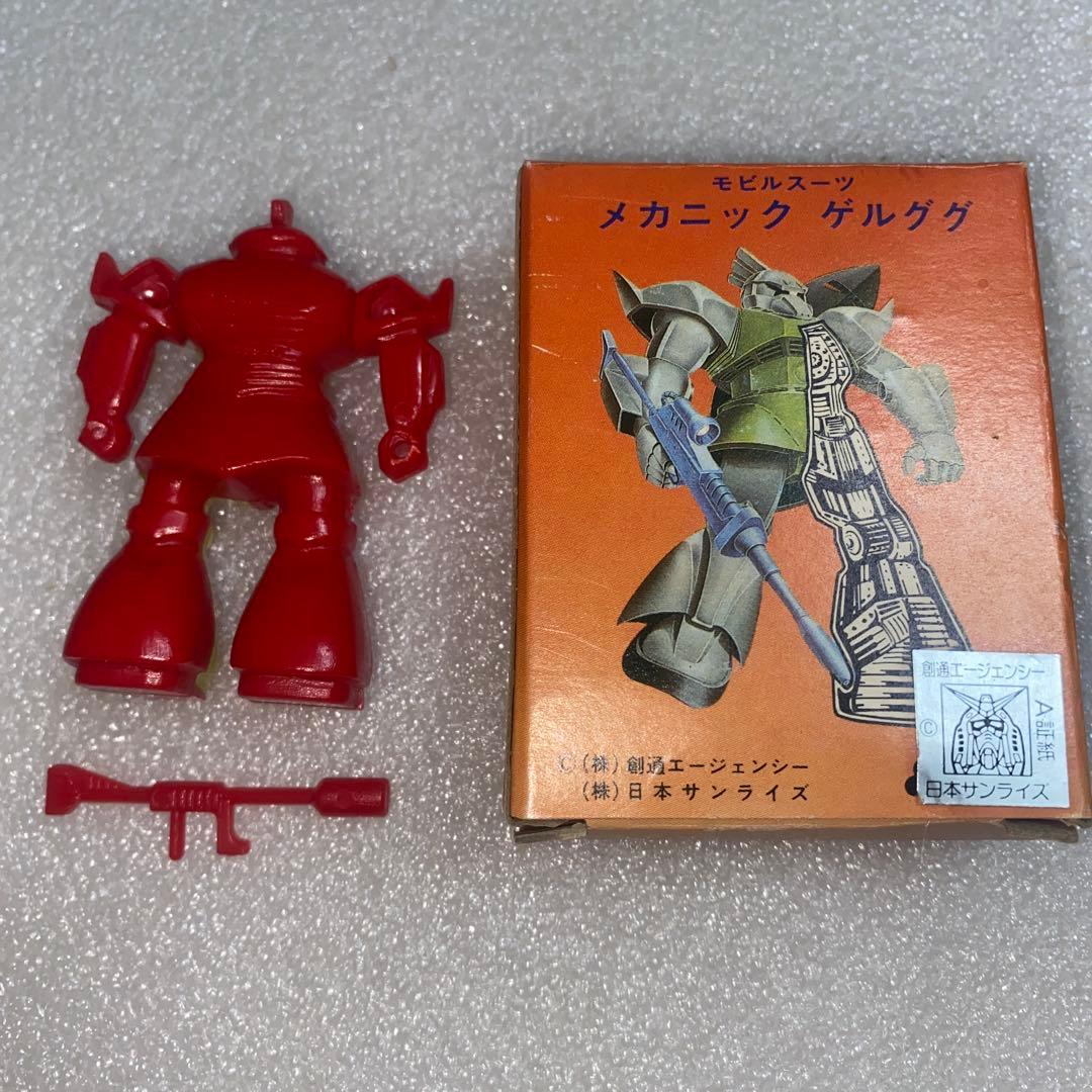 ガンダム　ゲルググ　メカニック　クローバー　コスモス　ミニプラモ　箱付　当時物