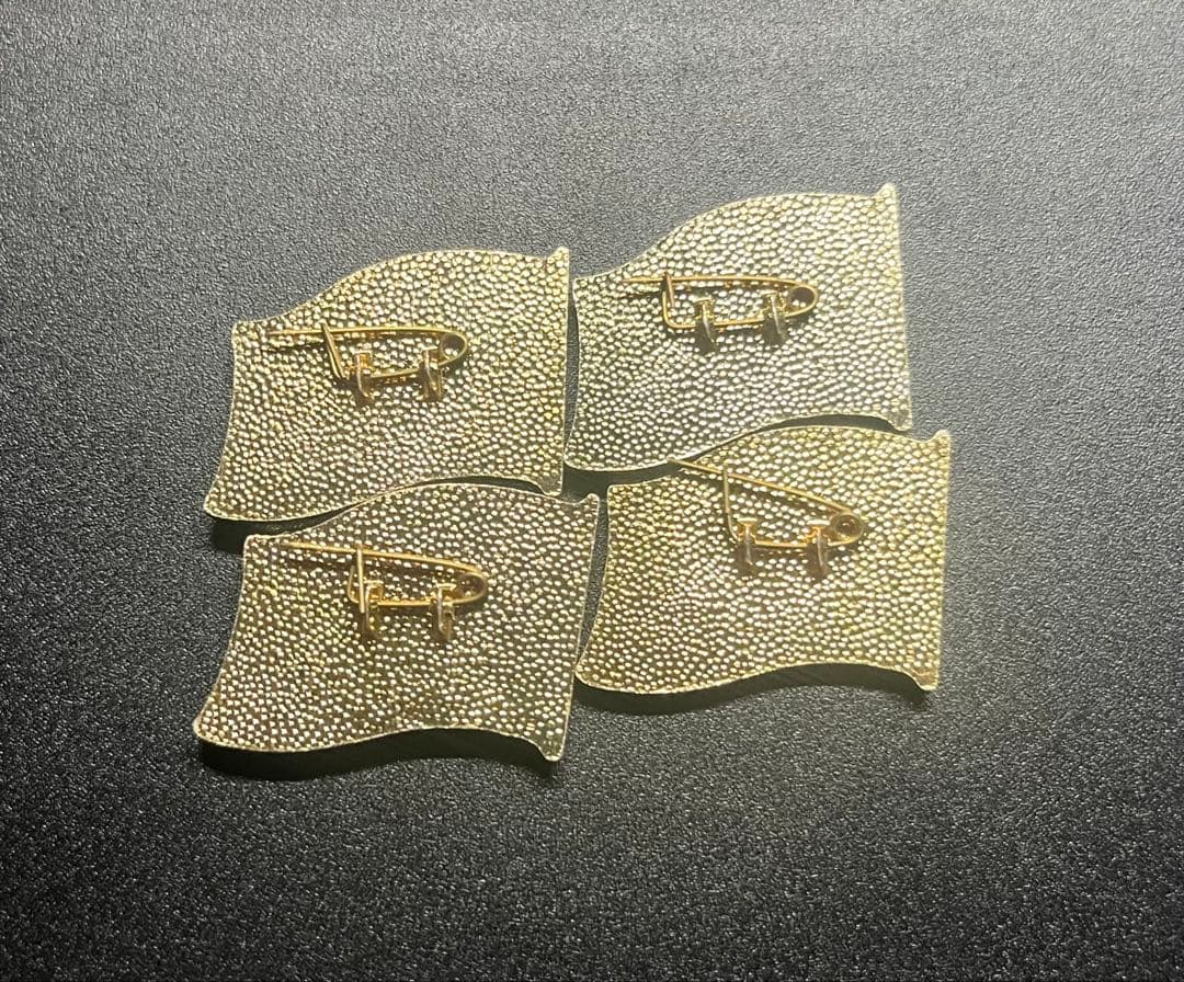 ゆあ　北朝鮮 ピンバッジ 3個セット