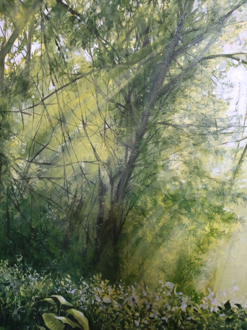 油絵【Fosest】1点物の原画/作者サイン入◆F30号キャンバス