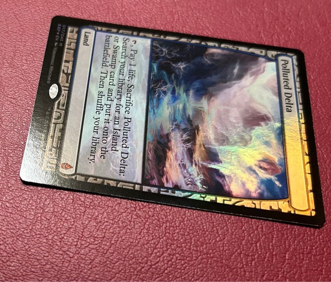 mtg 汚染された三角州　EXP foil