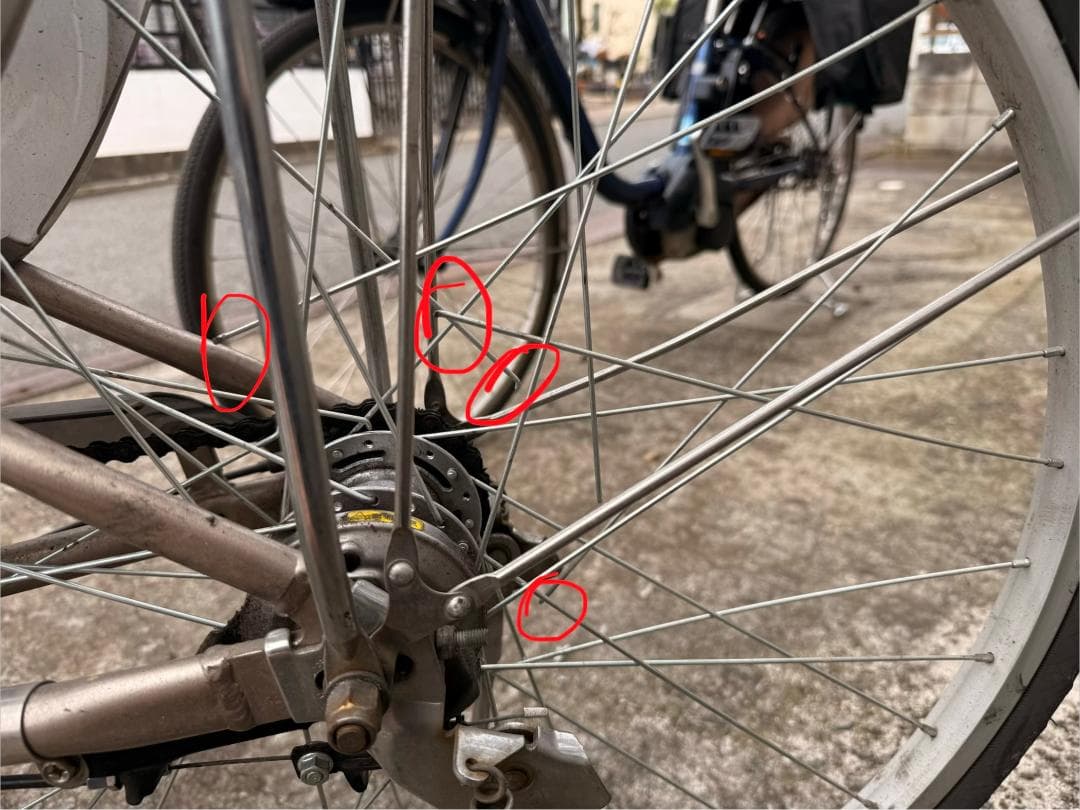 電動自転車 YAMAHA PAS NATURA（26インチ） です。