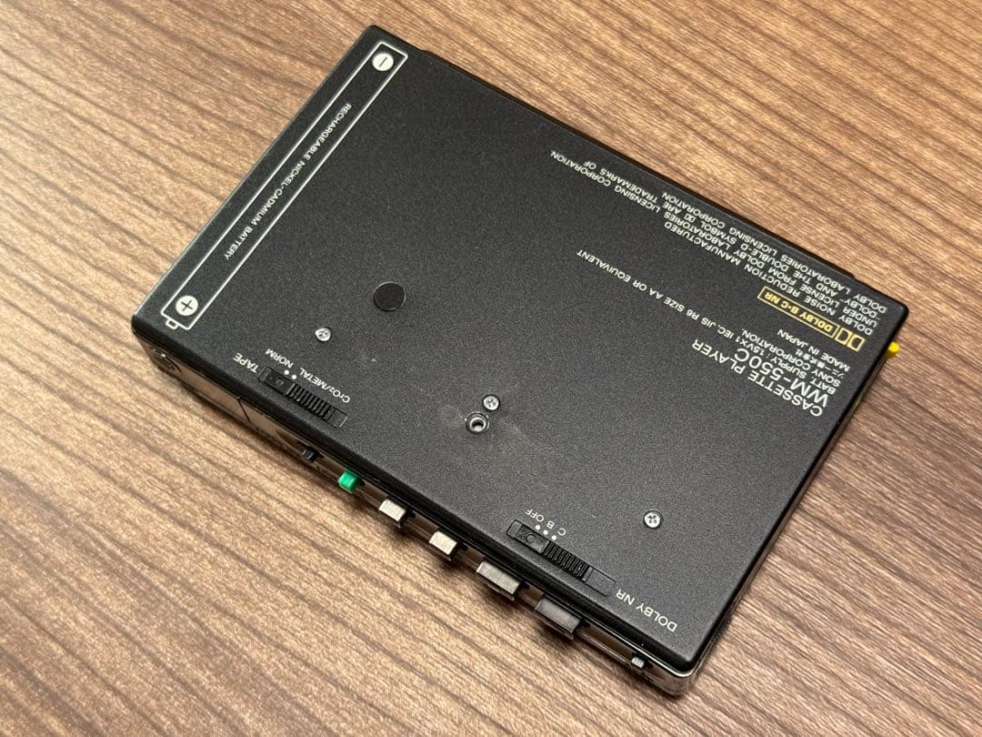 整備済｜SONY WALKMAN カセットウォークマン WM-550C 稀少