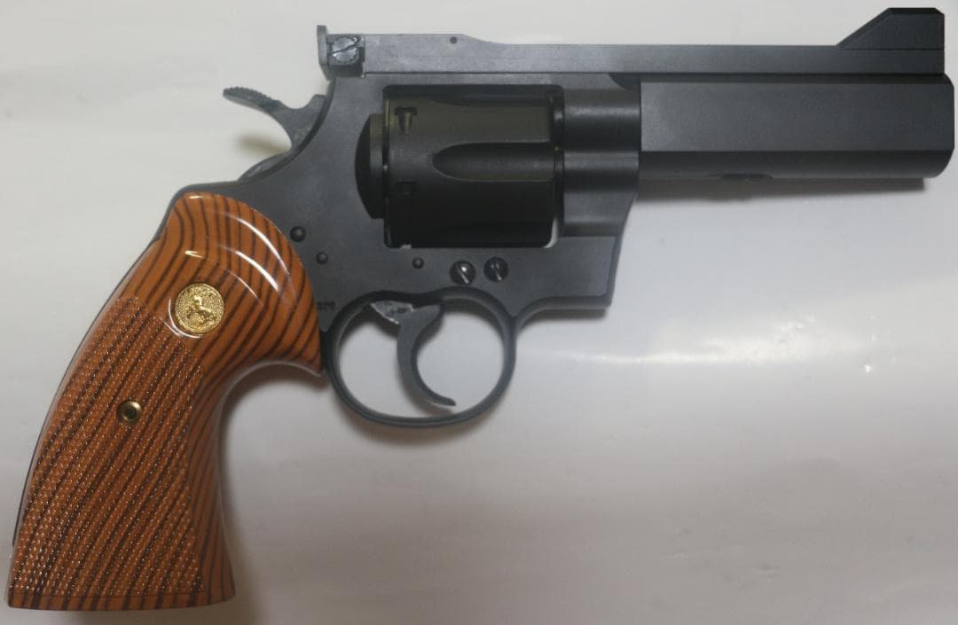 タイトー製ＨＷ樹脂モデルガン コルトパイソンPPCカスタム４インチ　SPG合法品