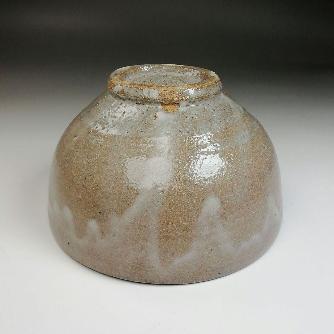 Ｓ８２１　茶碗　『唐津焼』『鏡山窯　井上東也』　共箱　抹茶碗　茶道具