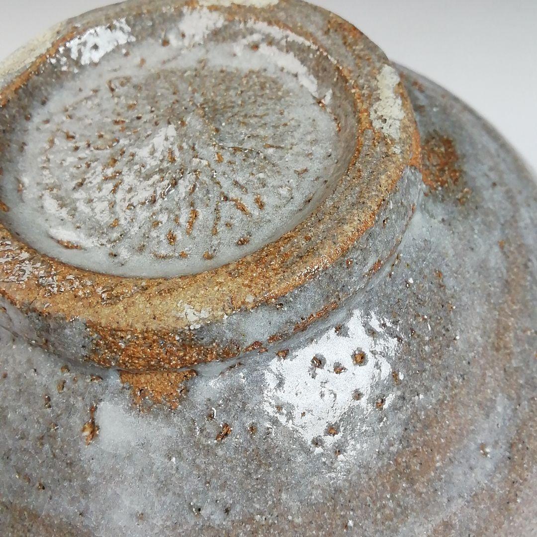 Ｓ８２１　茶碗　『唐津焼』『鏡山窯　井上東也』　共箱　抹茶碗　茶道具