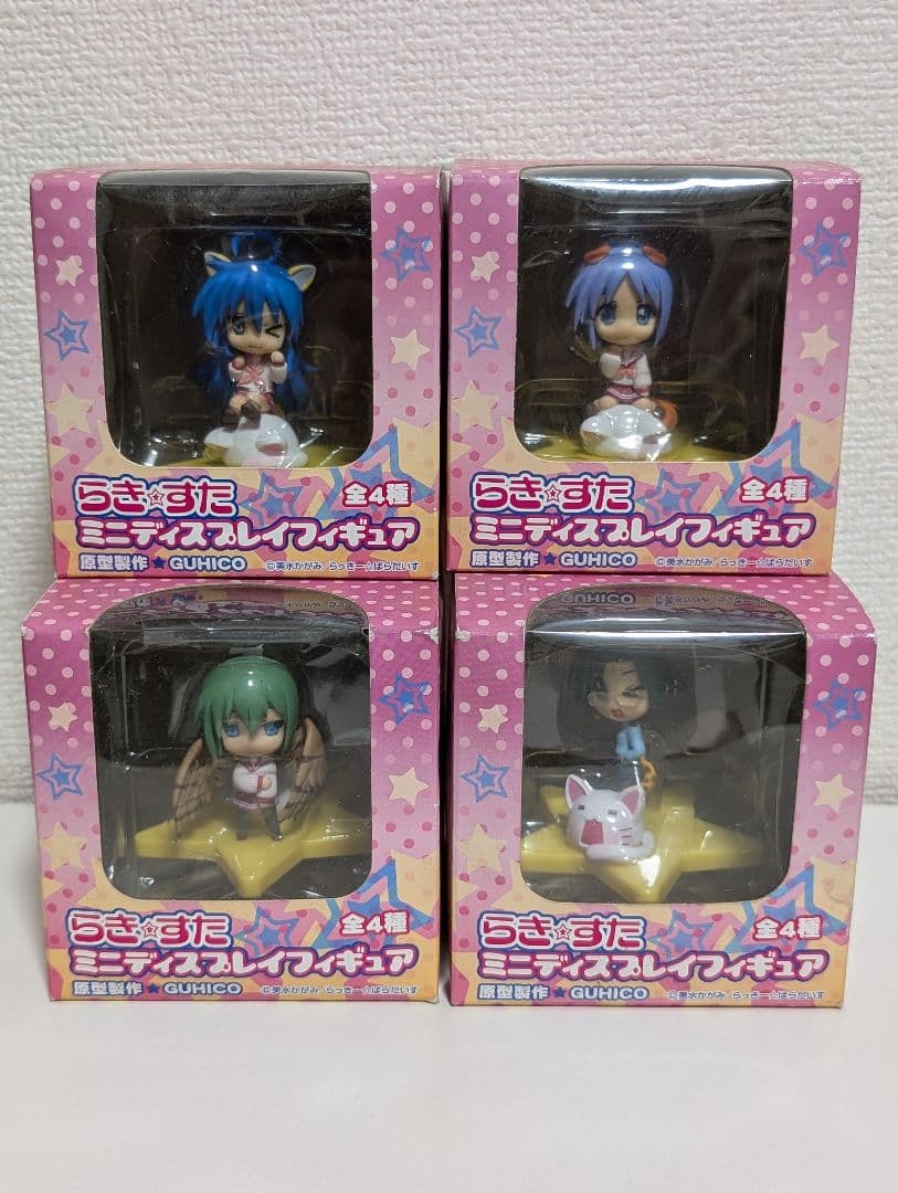 未開封 らき☆すた ミニディスプレイフィギュア セット　まとめ売り