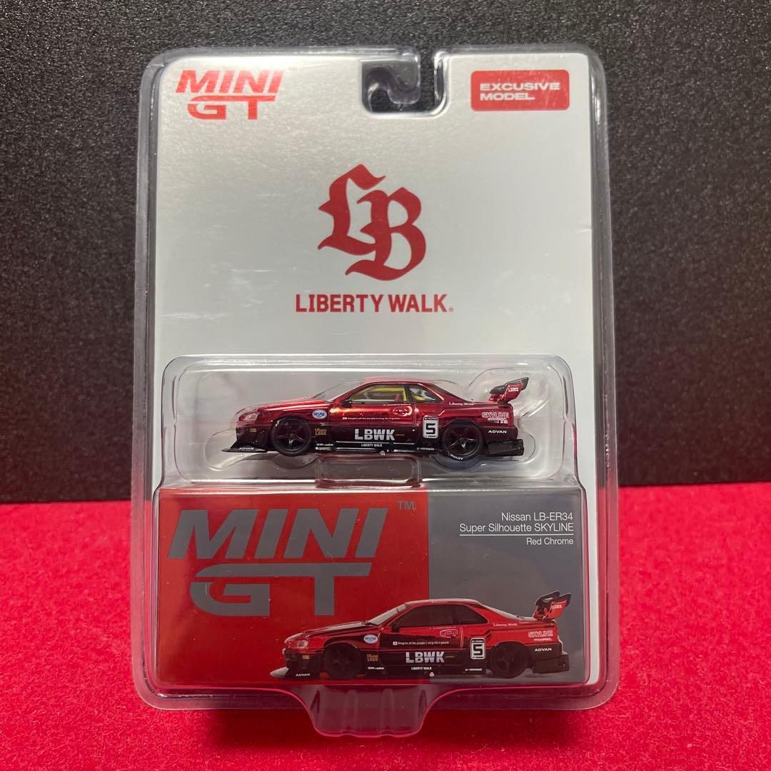 ミニカー LIBERTY WALK Nissan ER-34