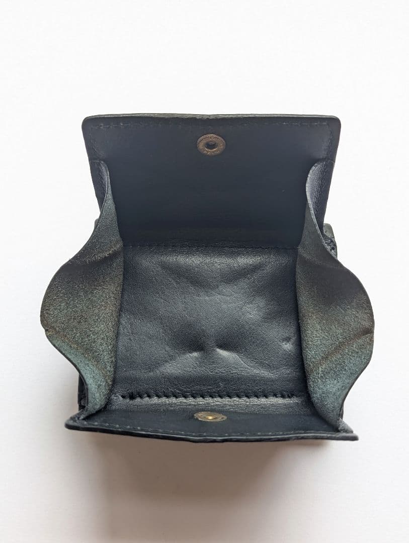 おんと0721さま専用 イルビゾンテ トリフォルドウォレット ブラック 男女兼用