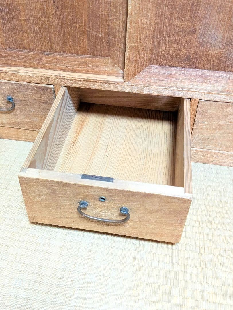 【直接引き渡可】昭和レトロ 桐 アンティーク家具 古道具