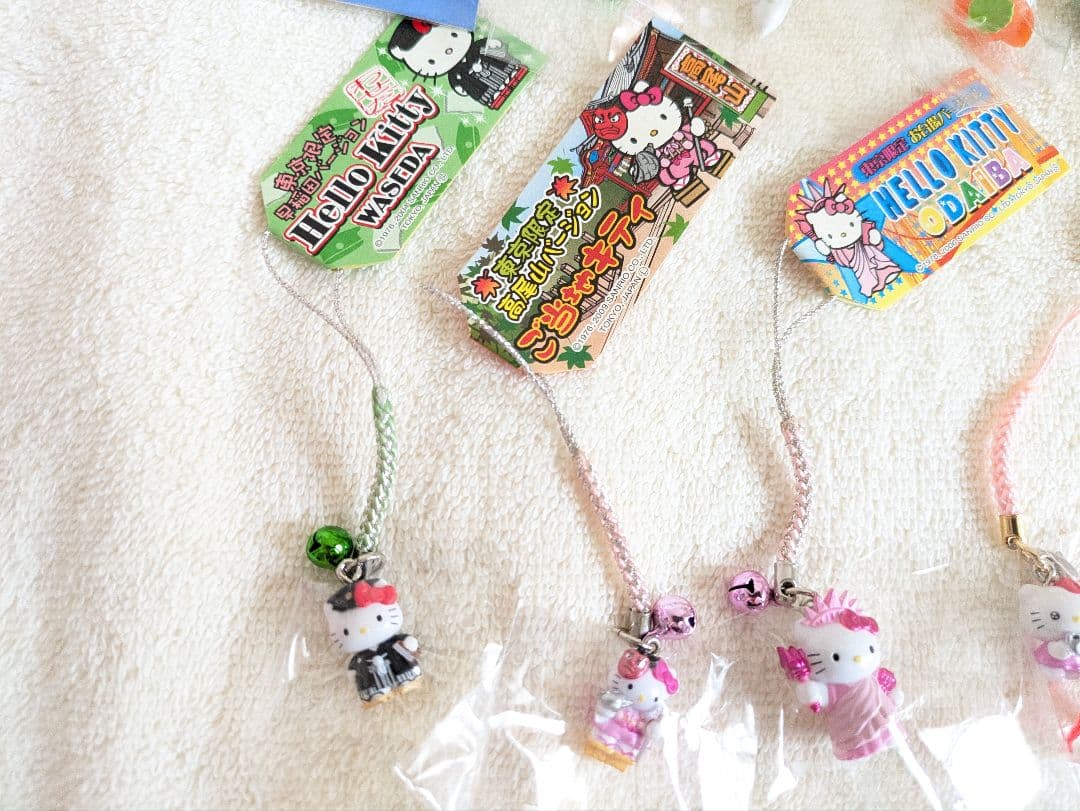 【ハローキティ】未開封　ご当地キティ　東京限定　ストラップ　根付け　まとめ売り