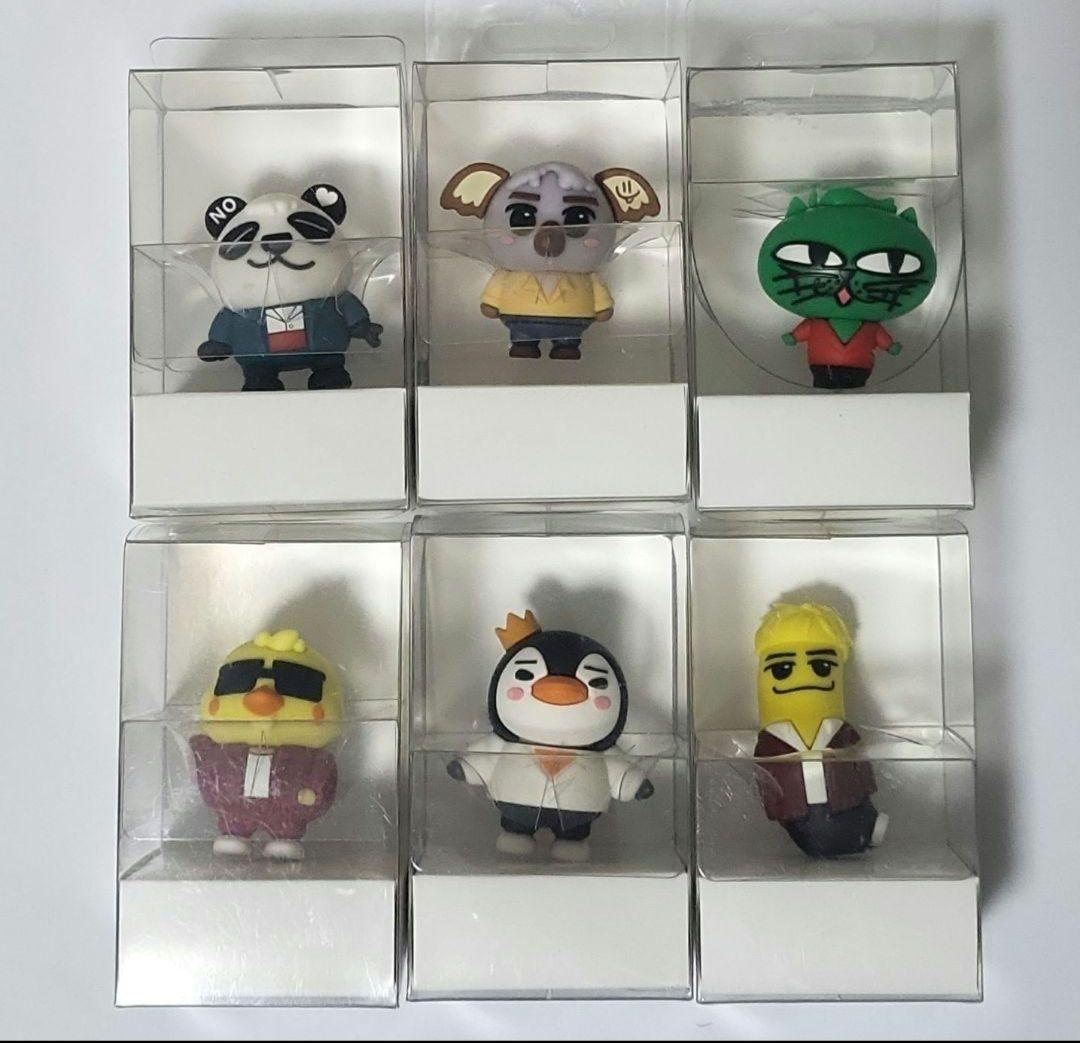 2PM 6Nights ミニチュアフィギュアセット