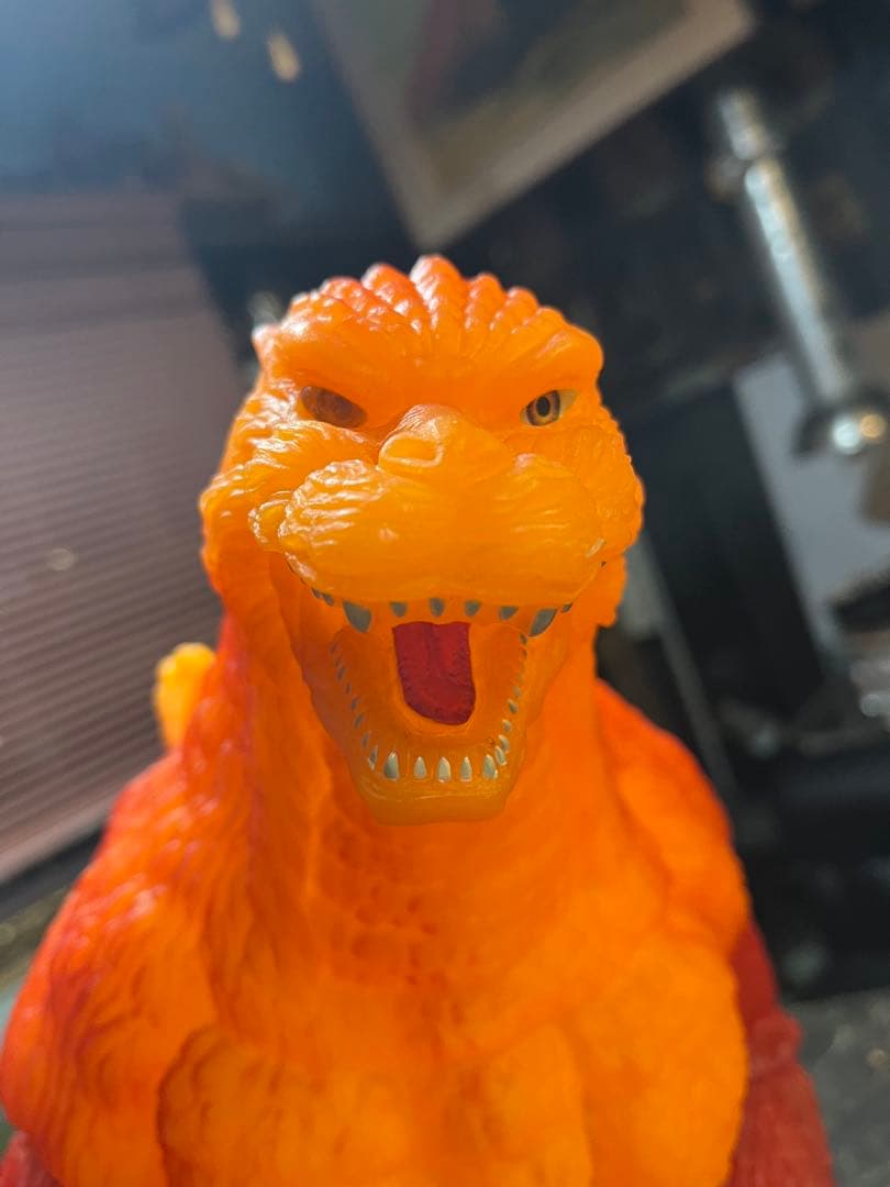 バーニングゴジラ、特大バーニングゴジラ、120センチごジラ、バンダイ