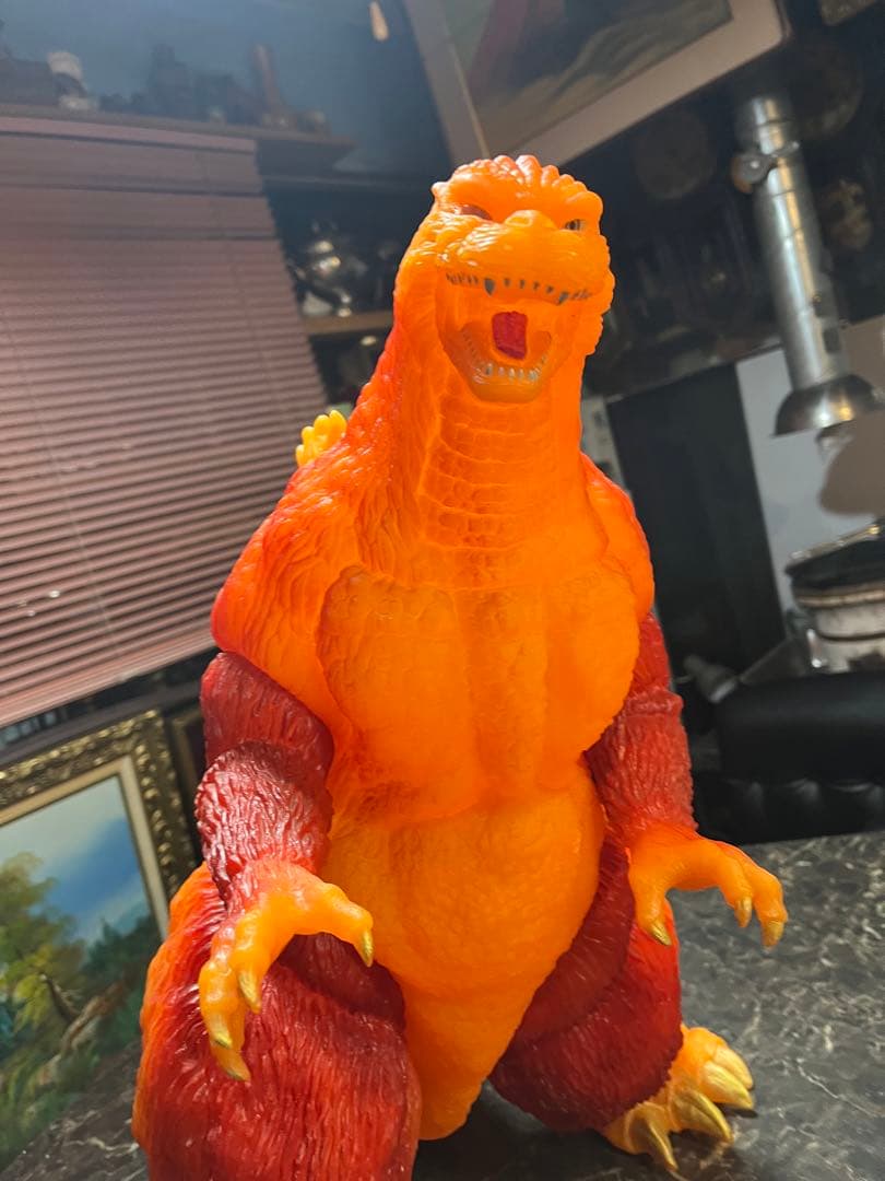 バーニングゴジラ、特大バーニングゴジラ、120センチごジラ、バンダイ
