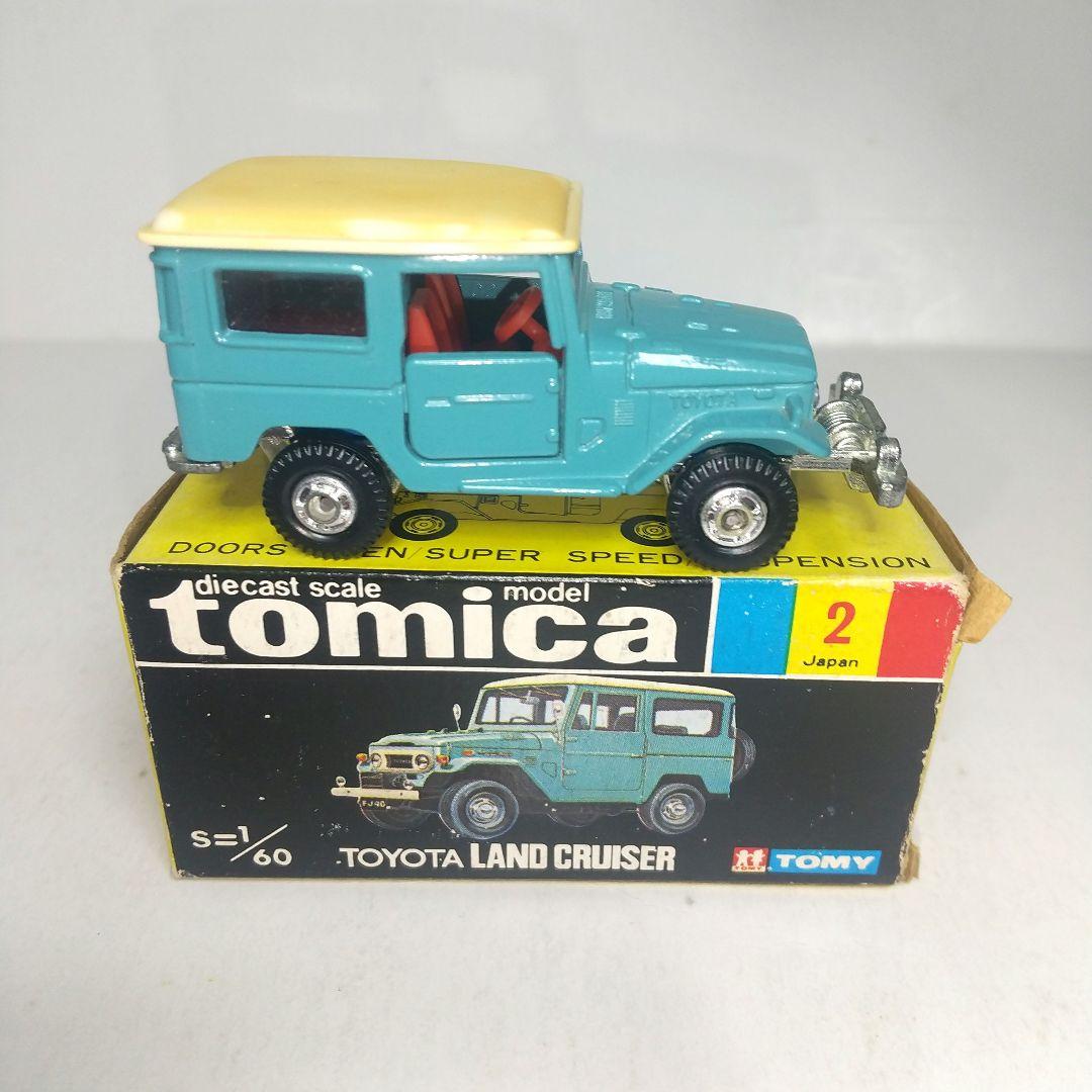 (3495)トミカ 黒箱 日本製 トヨタ ランドクルーザー