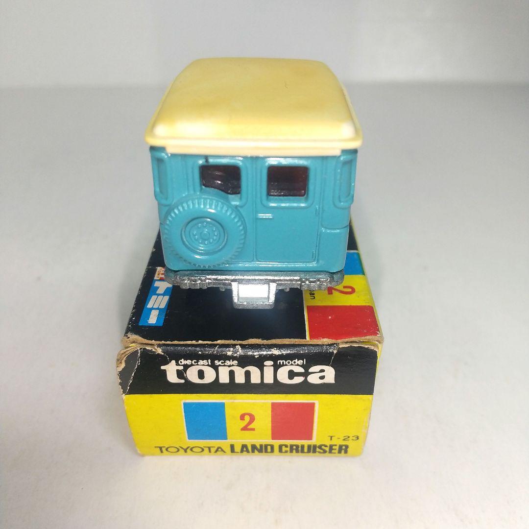 (3495)トミカ 黒箱 日本製 トヨタ ランドクルーザー