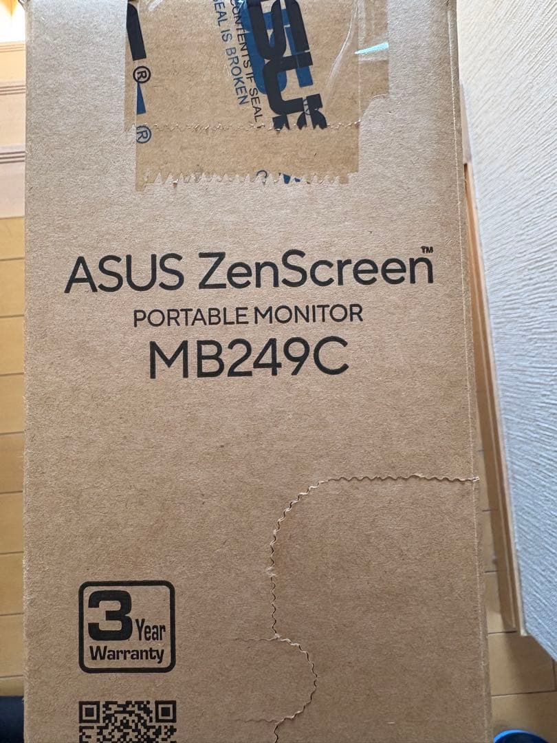 ASUS ZenScreen MB249C 24インチ モニターケース付き