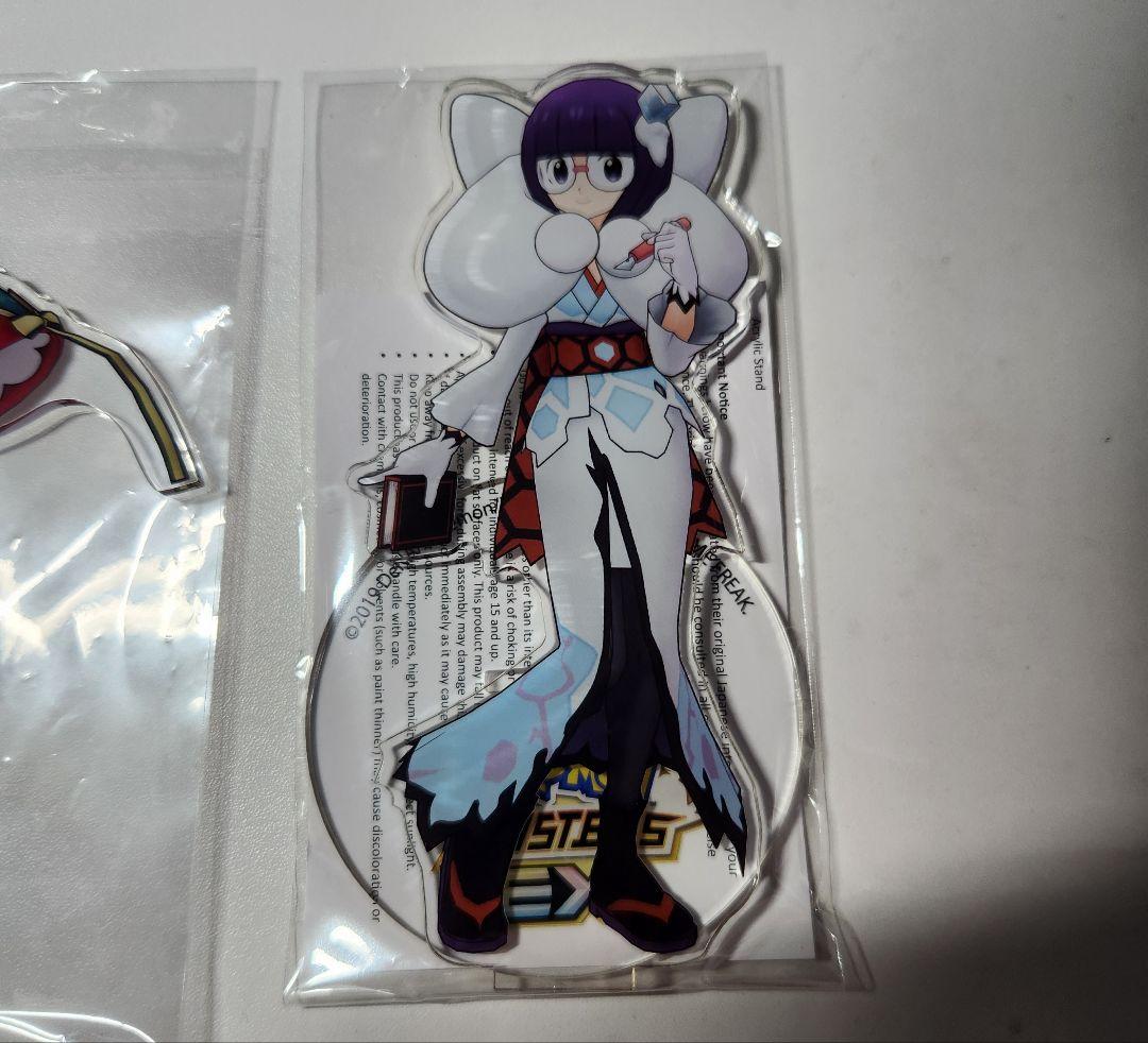 ポケモンマスターズEX　 ナンジャモ シキミ 　アクリルスタンドセット 当選品