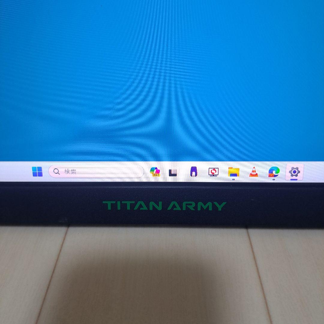 美品～普通TITAN ARMY P2710V MAX 4K 160hzゲーミング