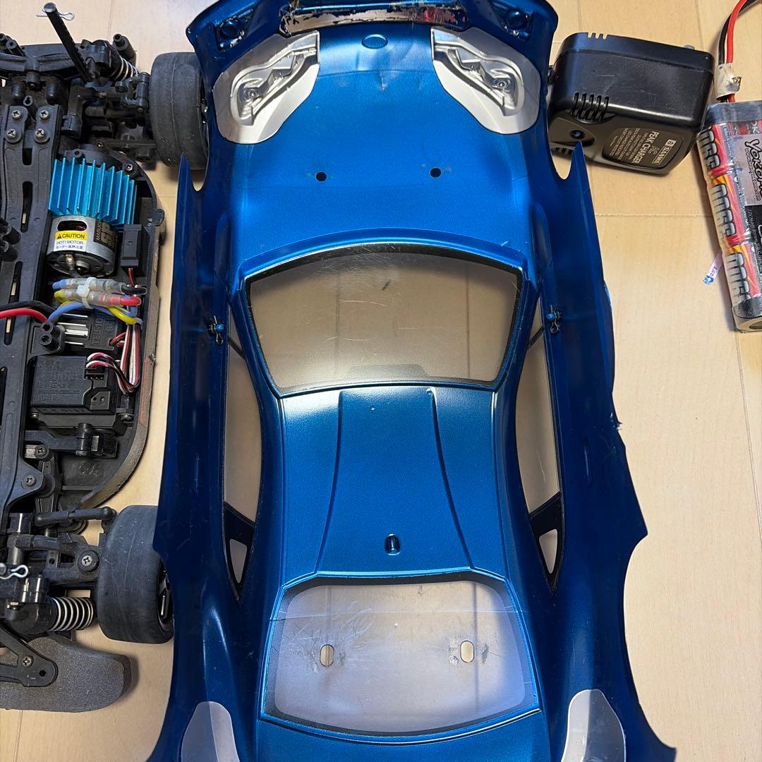 BRZRCカー オフロードラジコンまとめ売りジャンク扱いプロポ3個付き中古現状品