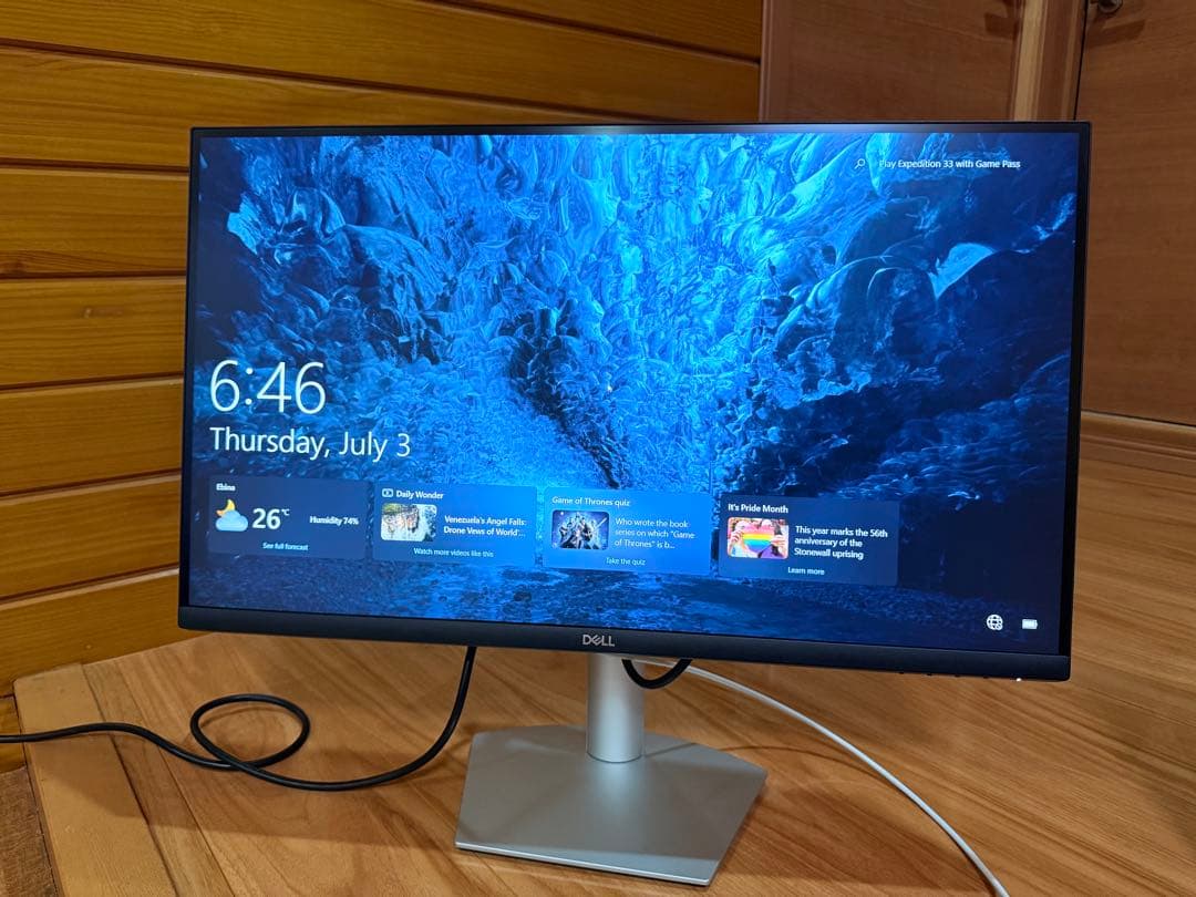 DELL S2722qc usb-c モニター