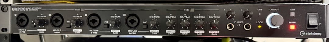 Steinberg　UR816C 現行品オーディオインターフェース　本体電源のみ