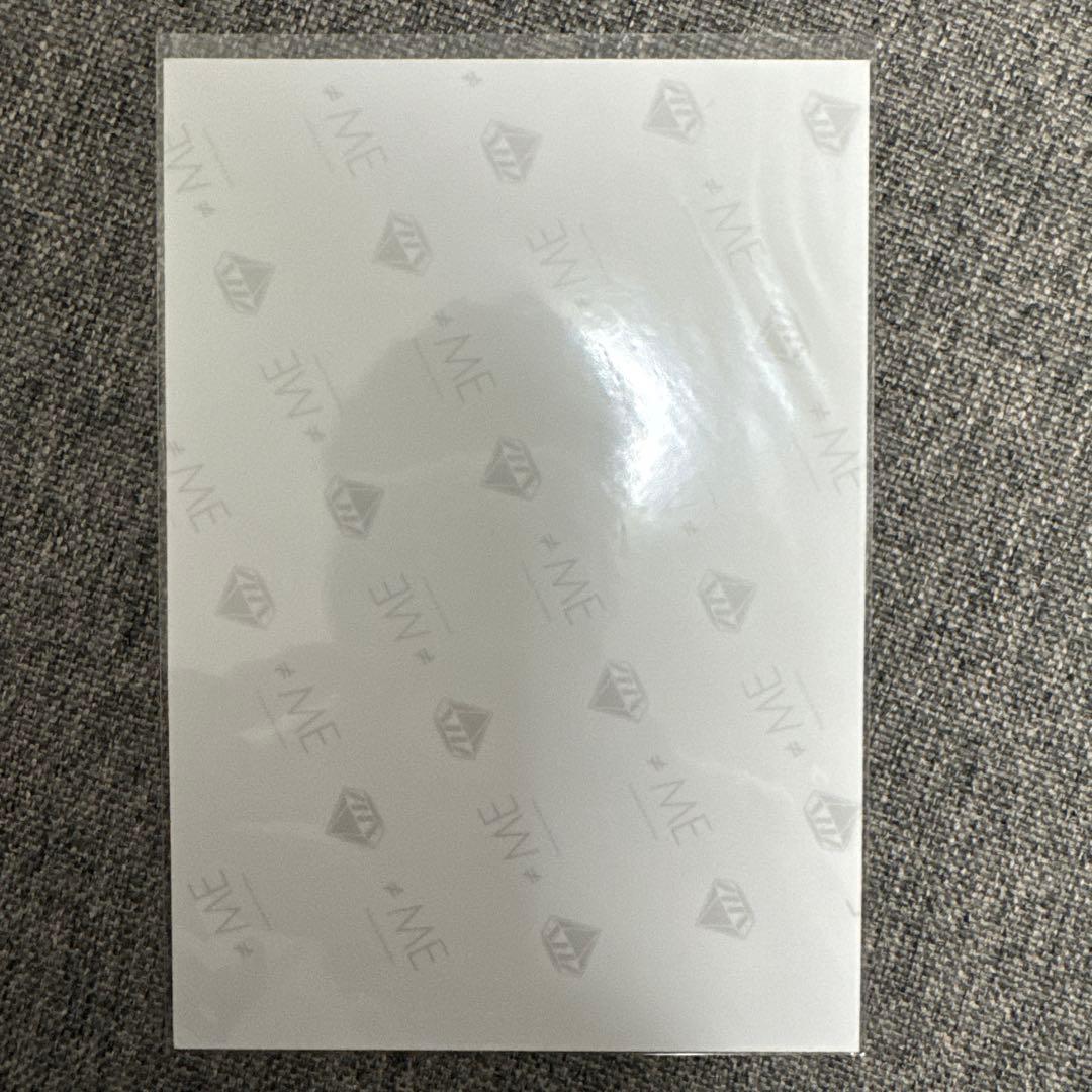 ≠ME 冨田菜々風 直筆サイン＆コメ入り生写真 おジャ魔女どれみ衣装 ヒキ