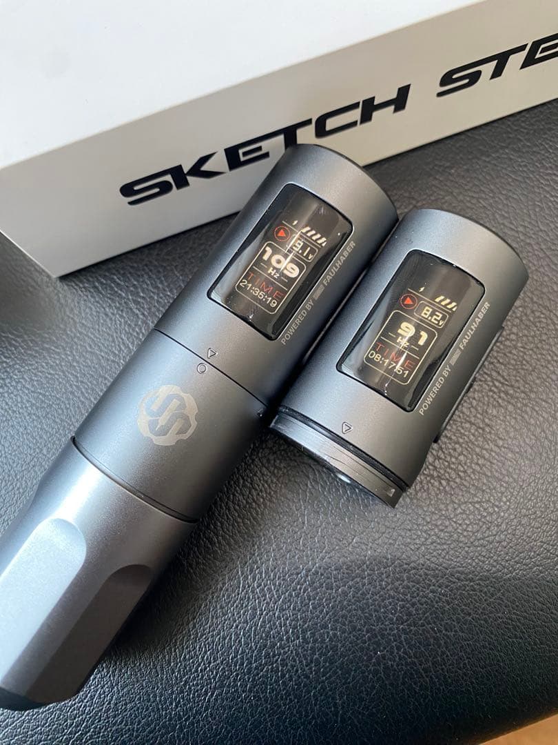 【Sketch Steam SS ONE】タトゥーマシン／バッテリー2個付き