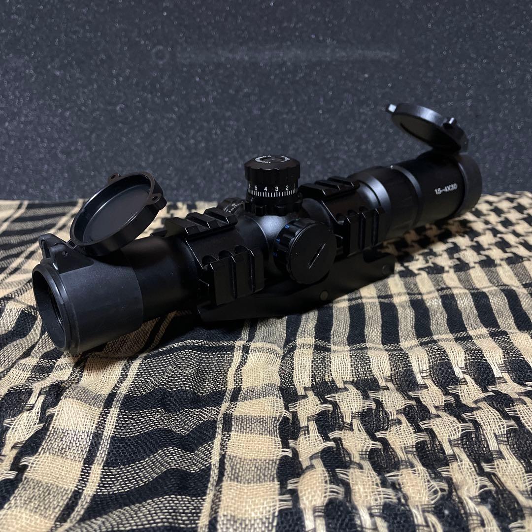 ☆美品 送料無料☆ ショートスコープ 1.5-4×30