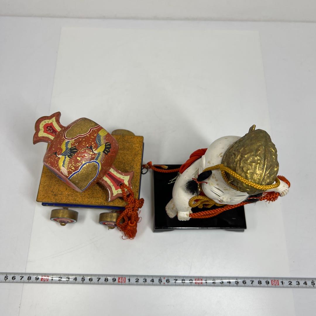 平安まるや平蔵　御所人形槌車引　共箱　東Y7-0603⑥タニチ