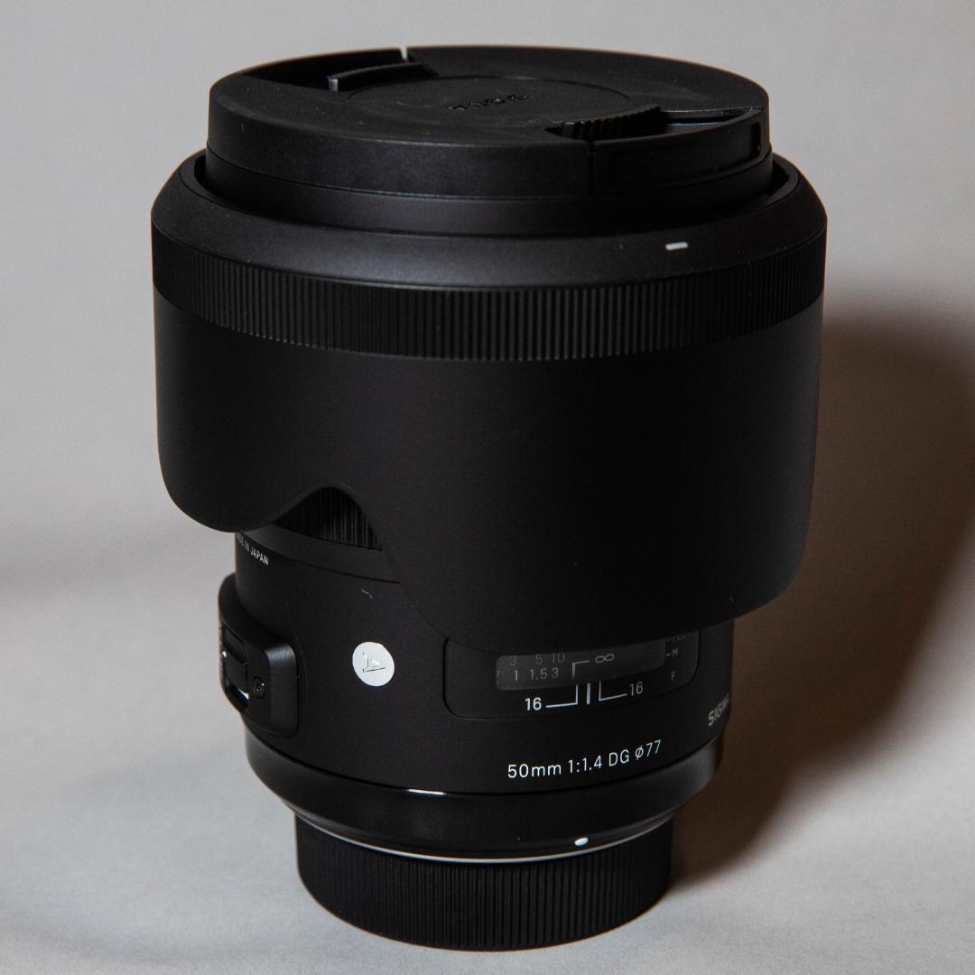 【新品】Sigma 50mm F1.4 DG HSM Art ニコンF 箱保証書