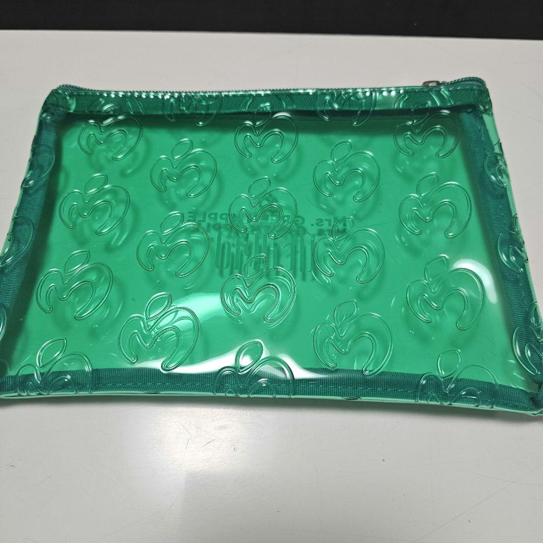 【美品】ミセスグリーンアップル ショルダーバッグ、ポーチ 3点セット