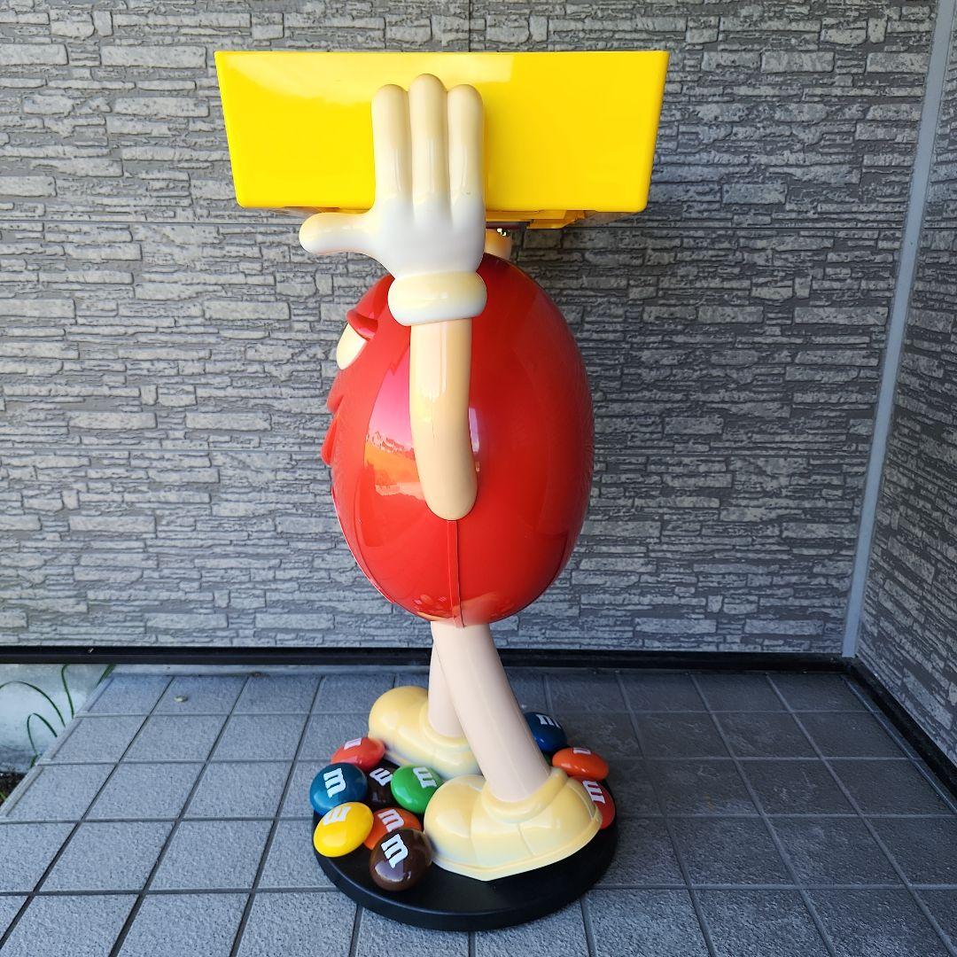 m&m's エムアンドエムズ　非売品！特大ディスプレイ　(トレイ付)