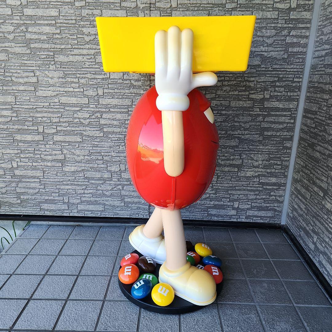 m&m's エムアンドエムズ　非売品！特大ディスプレイ　(トレイ付)