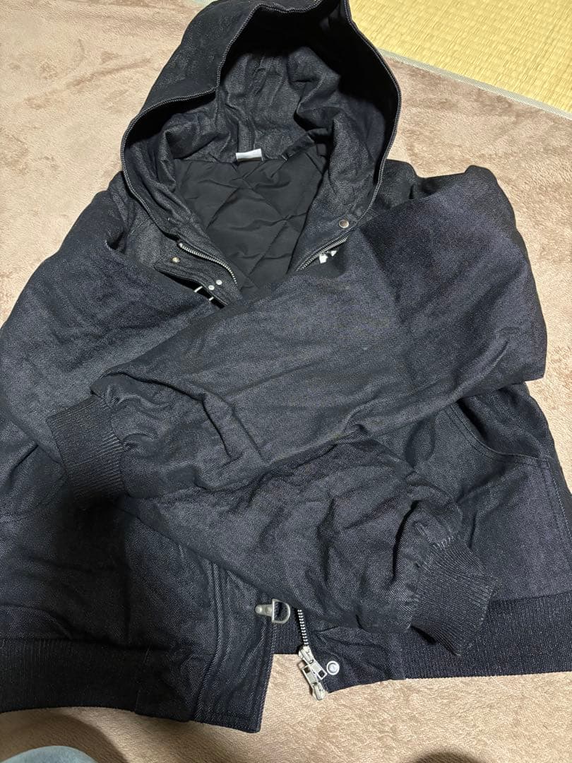 地底人オンライン Sサイズ ブラック トグルフックリジットアクティブジャケット