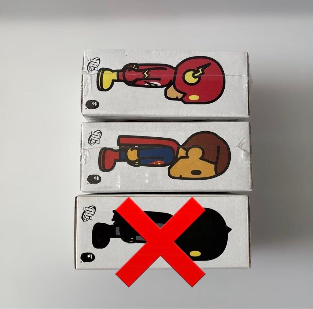 A BATHING APE DC アメコミフィギュア