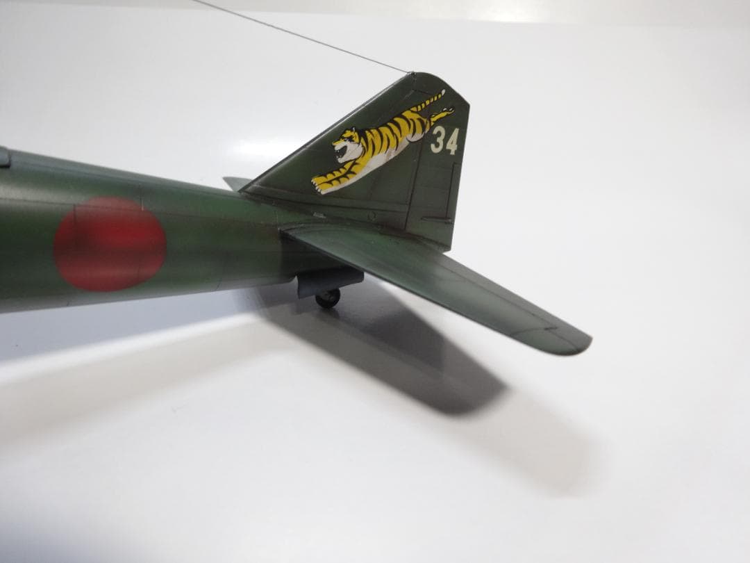 タミヤ1/48「百式司令部偵察機Ⅲ」完成品