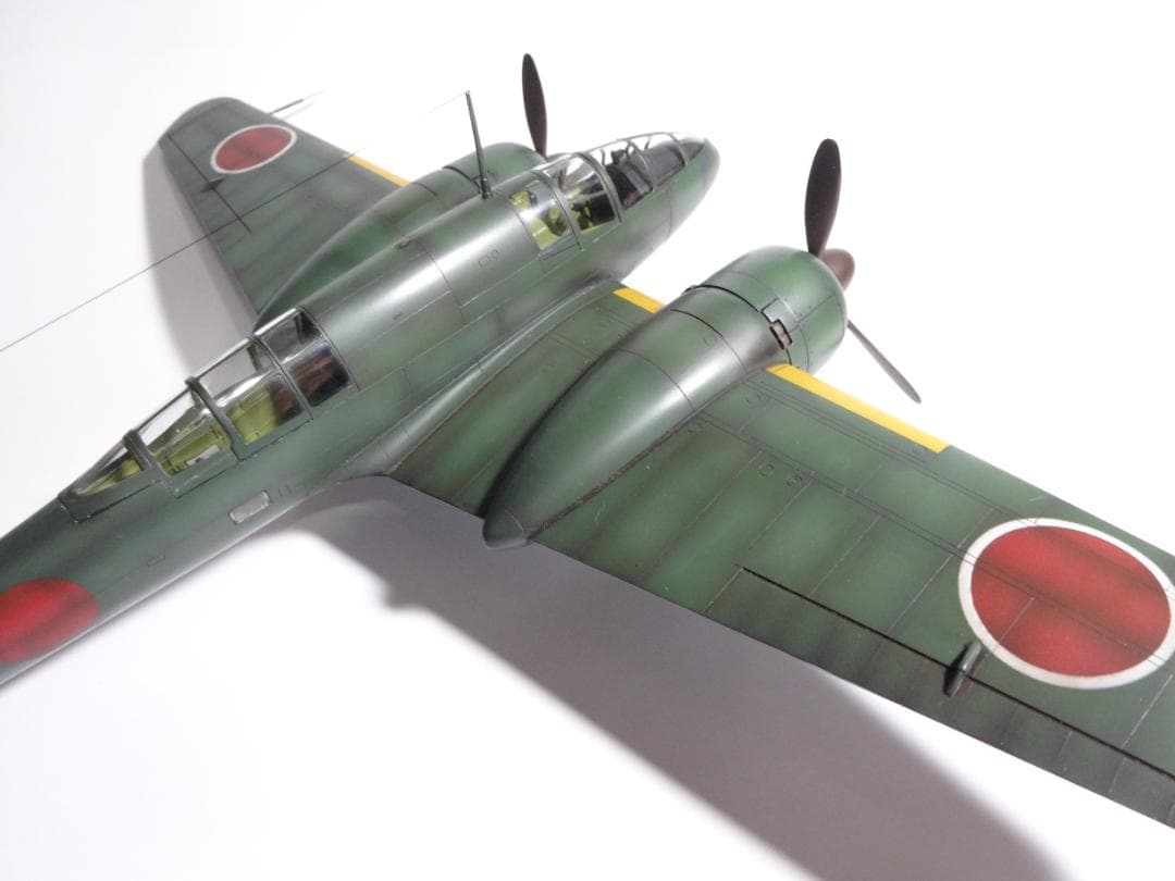 タミヤ1/48「百式司令部偵察機Ⅲ」完成品