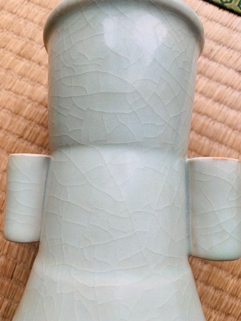 中国明〜清時代の青磁花瓶