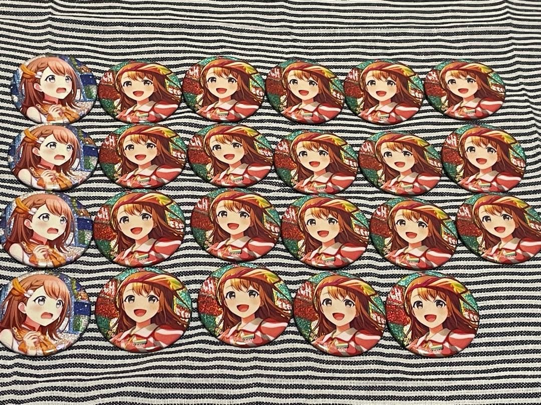 プロセカ グリッター缶バッジ 33B 34B 4A みのり こはね 杏 冬弥